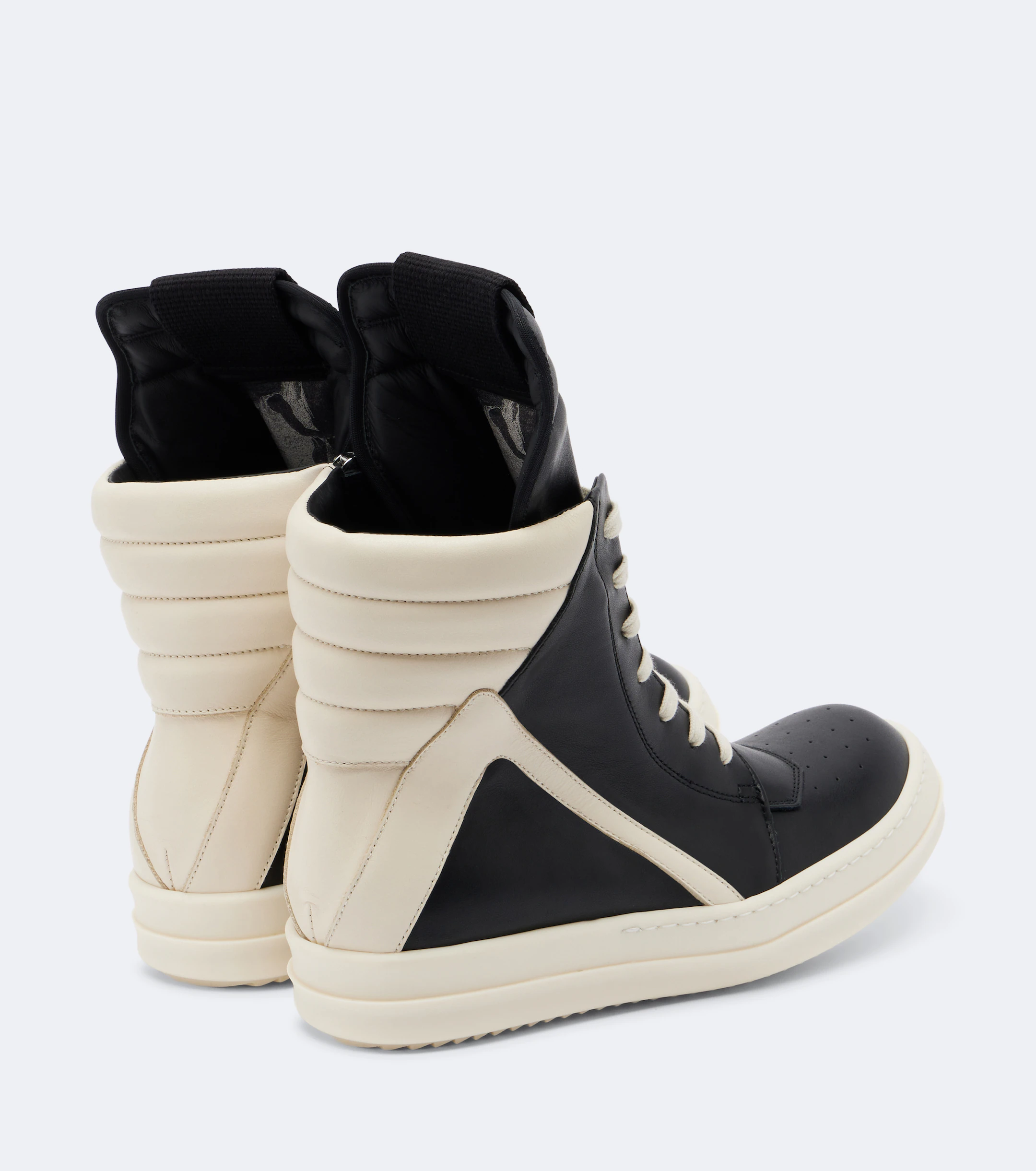 Rick Owens Geobasket leather sneakers